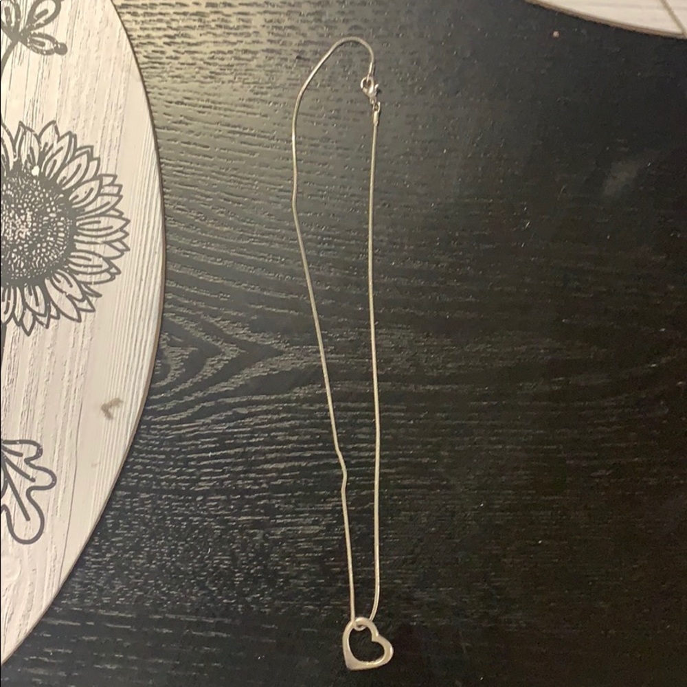 Tiffany & Co Floating Heart Necklace